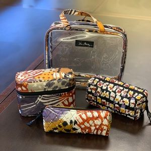 Vera Bradley 4 pc. Cosmetic Organizer
